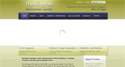 Desktop Screenshot of barringtoncenter.com