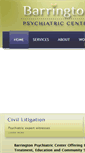 Mobile Screenshot of barringtoncenter.com